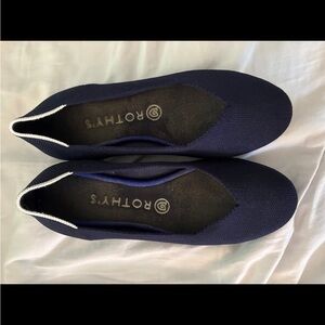 Rothy's Elegant Dark Blue Loafers